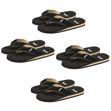 Black Mens Jack Tar Thongs - 0