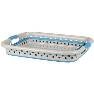 Blue Pop-Up Laundry Basket - 0