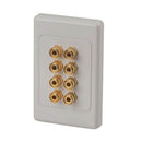 Banana Binding Terminals on Wallplate-6