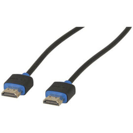 HDMI 2.0 Plug to Plug Slimline Audio Visual Cable 1.5m - 0