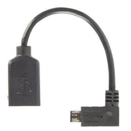 USB Type-A Socket to Micro Type-B Plug Cable 150mm - 0
