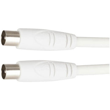 TV Coaxial Cable White 1.5m - 0