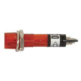 Plastic 12V Sealed Bezel (Red) - 0