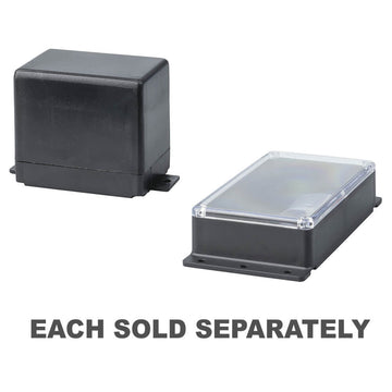 Plastic Box Enclosure (Black)