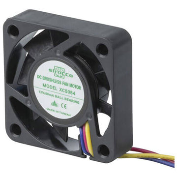 Sirocco 3 Wire Ball Bearing Fan (12VDC) - 0