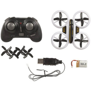 Mini Remote Control Quadcopter with LEDs - 0