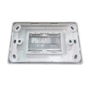 Brush Cable Entry Wall Plate (White)-5