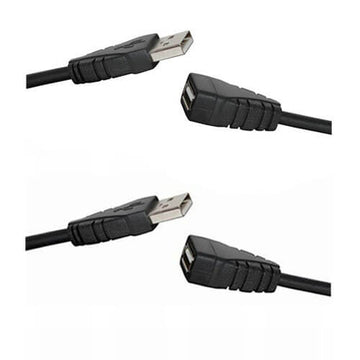 USB 2.0 Type-A Plug to Socket Cable 1pc - 0