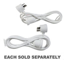 Piggyback Plug Mains Extension Cable 240V 10A (White)-1