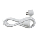 Piggyback Plug Mains Extension Cable 240V 10A (White)-5
