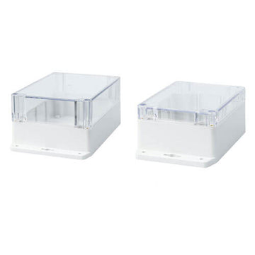 Polycarbonate Clear Lid Enclosure with Flange - 0