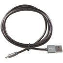 USB Type-A Plug to Micro Type-B Armoured Cable 1m-2