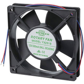 Sirocco Thin Ball Bearing Cooling Fan 12VDC - 0