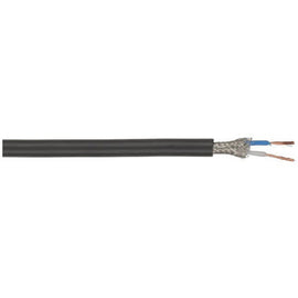 Screened Professional Microphone Cable Black (100m) - 0