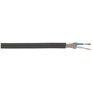 Screened Professional Microphone Cable Black (100m) - 0