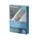 Nextech USB Type-C External M2 SATA or NVME SSD Case-3