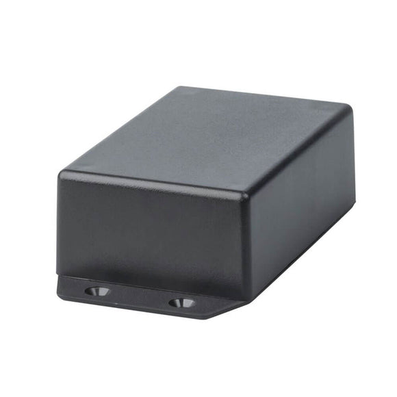 Jiffy Box with Flange Black (83x54x31mm)