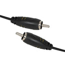 RCA Plug to Plug RG59U Coaxial Cable (Yellow)-3