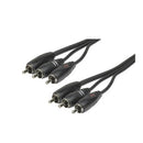 3 RCA Plugs to Plugs Audio Visual Connecting Cable-4