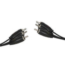 3 RCA Plugs to Plugs Audio Visual Connecting Cable-5