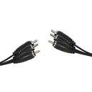 3 RCA Plugs to Plugs Audio Visual Connecting Cable-6