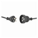 Mains Extension Cable with Flange 240V 10A (5m)-4