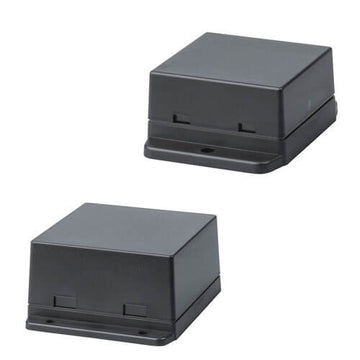 Snap Fit Bulkhead Enclosure (Black) - 0