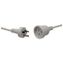 Mains Extension Cable with Flange 240V 10A (2m)-5