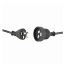 Mains Extension Cable with Flange 240V 10A (2m)-4