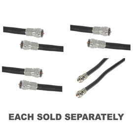 High Quality RG6 Quad Shield Cable (Black)