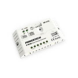 Powertech Solar Charge Controller with USB (12V/24V) - 0