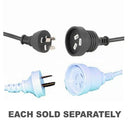 Mains Extension Cable with Flange 240V 10A (10m)-1