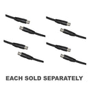 TV Coaxial Plug to Plug Cable (Black)-1