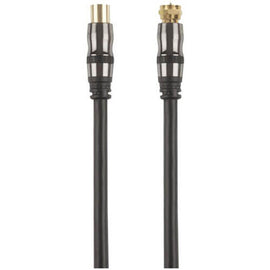 Concord Flexible TV Plug to F-Type Plug Coxial Cable - 0