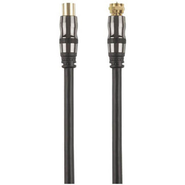 Concord Flexible TV Plug to F-Type Plug Coxial Cable - 0