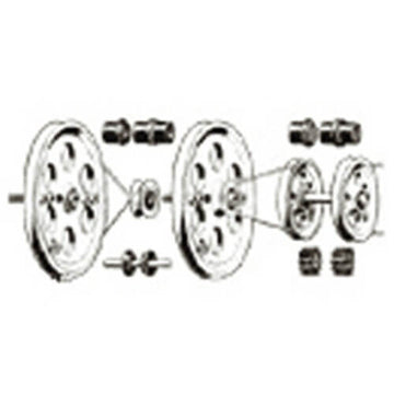 Pulley Bushing Screw Nut & Drive Band Set (Large) - 0