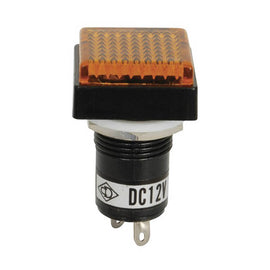 Orange Lens Bezel Large (12V)