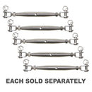 Stainless Steel Fork to Fork Enclosed Turnbuckle-1