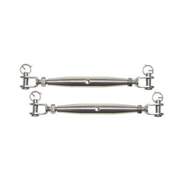 Stainless Steel Fork to Fork Enclosed Turnbuckle - 0