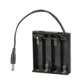 Switched Battery Enclosure with 2.1mm DC Plug (4xAA) - 0