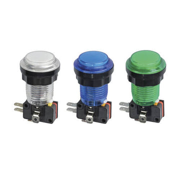 Arcade Button Switch with LED Illumination - 0