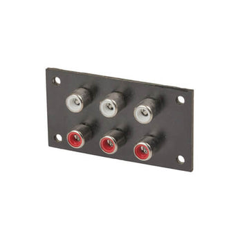 Phenolic RCA Socket Plate - 0