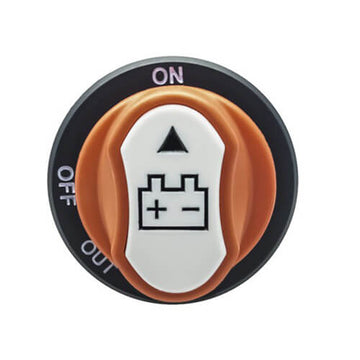 Powertech Panel Mount Battery Isolator Switch 100A - 0