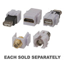 Keystone Insert Connector (White)-1