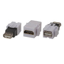 Keystone Insert Connector (White)-3
