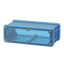 Aluminium Enclosure with Clear Ends Blue (177x61x89mm)-1