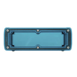 Aluminium Enclosure with Clear Ends Blue (177x61x89mm) - 0