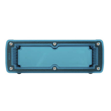 Aluminium Enclosure with Clear Ends Blue (177x61x89mm) - 0