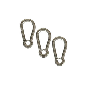 Stainless Steel Carbine Style Snap Hook - 0