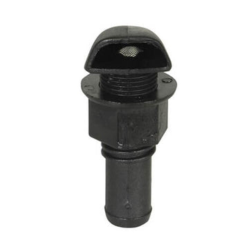Nylon Fuel Tank Breathers 15mm (Black) - 0